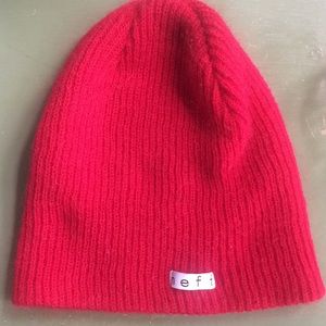 Neff Red Beanie Unisex